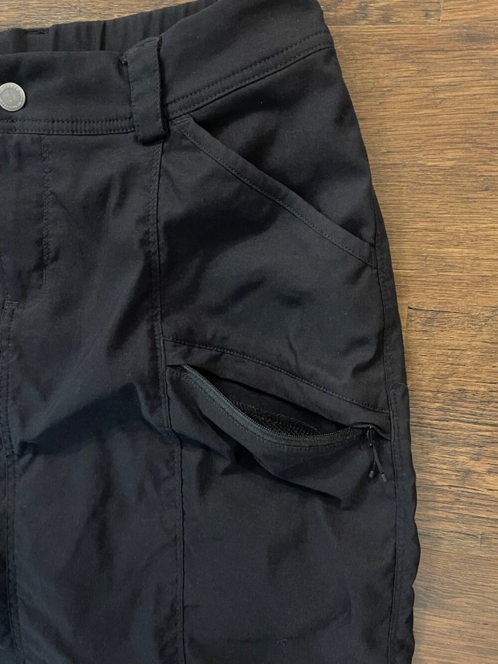 Duluth women’s Active Skirt w/ Shorts Black Sz 10 - Picture 2 of 10